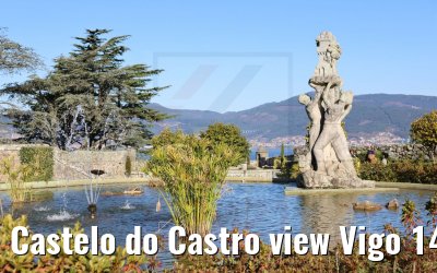 Castelo do Castro view Vigo 14.12.2021