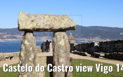 Castelo do Castro view Vigo 14.12.2021