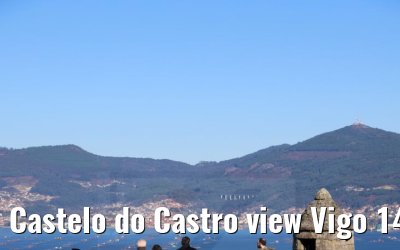 Castelo do Castro view Vigo 14.12.2021