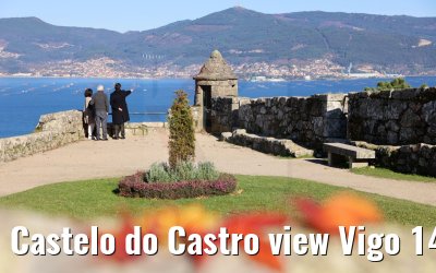 Castelo do Castro view Vigo 14.12.2021