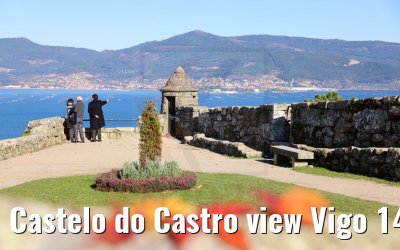 Castelo do Castro view Vigo 14.12.2021