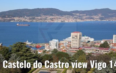 Castelo do Castro view Vigo 14.12.2021