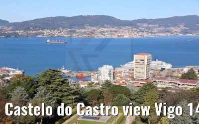 Castelo do Castro view Vigo 14.12.2021