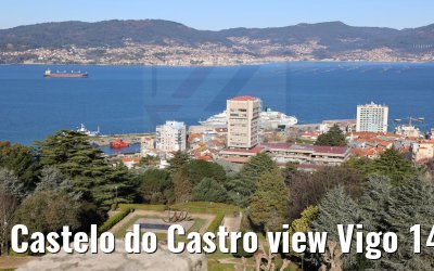 Castelo do Castro view Vigo 14.12.2021