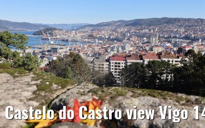 Castelo do Castro view Vigo 14.12.2021