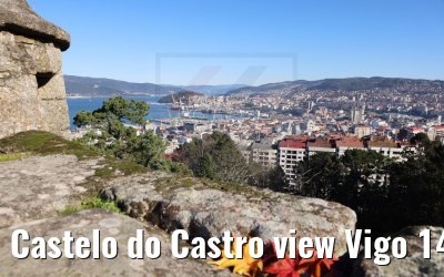 Castelo do Castro view Vigo 14.12.2021