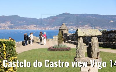 Castelo do Castro view Vigo 14.12.2021