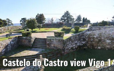Castelo do Castro view Vigo 14.12.2021