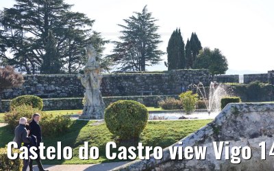 Castelo do Castro view Vigo 14.12.2021