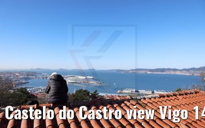Castelo do Castro view Vigo 14.12.2021
