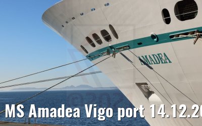 MS Amadea Vigo port 14.12.2021