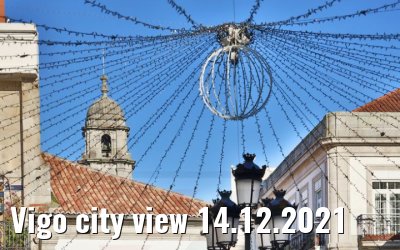 Vigo city view 14.12.2021