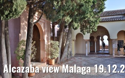 Alcazaba view Malaga 19.12.2021