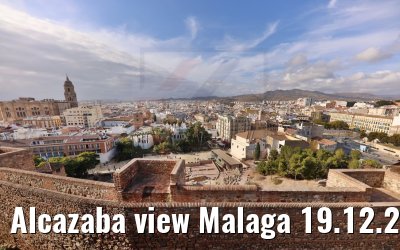 Alcazaba view Malaga 19.12.2021