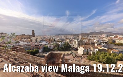 Alcazaba view Malaga 19.12.2021
