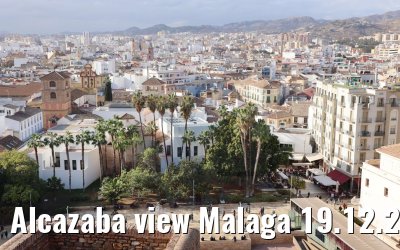Alcazaba view Malaga 19.12.2021