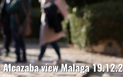 Alcazaba view Malaga 19.12.2021