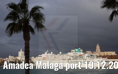 Amadea Malaga port 19.12.2021