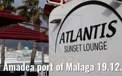 Amadea port of Malaga 19.12.2021