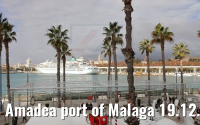 Amadea port of Malaga 19.12.2021