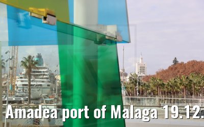 Amadea port of Malaga 19.12.2021