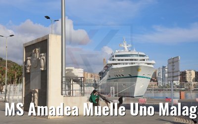 MS Amadea Muelle Uno Malaga 19.12.2021