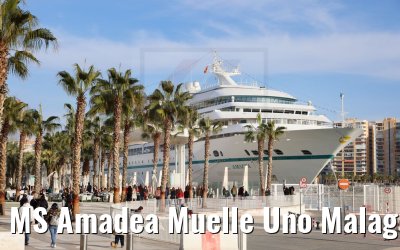 MS Amadea Muelle Uno Malaga 19.12.2021