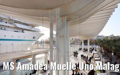 MS Amadea Muelle Uno Malaga 19.12.2021