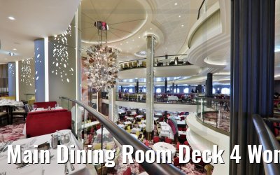 Main Dining Room Deck 4 Wonder of the Seas