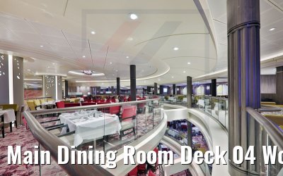 Main Dining Room Deck 04 Wonder of the Seas