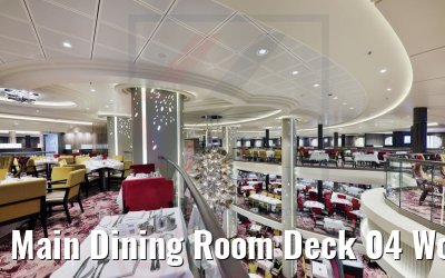 Main Dining Room Deck 04 Wonder of the Seas