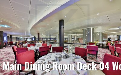 Main Dining Room Deck 04 Wonder of the Seas
