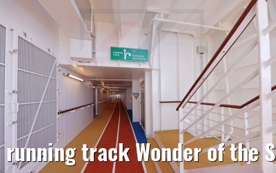 running track Wonder of the Seas