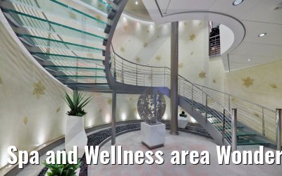 Spa and Wellness area Wonder of the Seas
