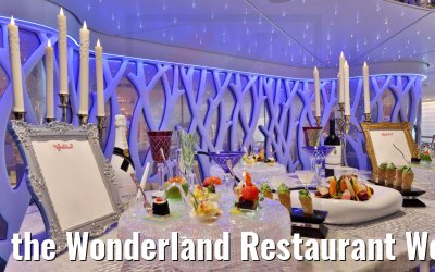 the Wonderland Restaurant Wonder of the Seas
