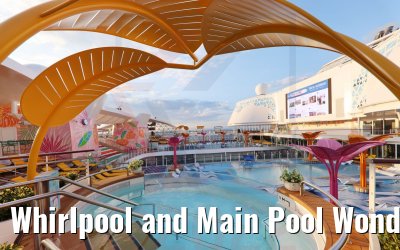 Whirlpool and Main Pool Wonder of the Seas