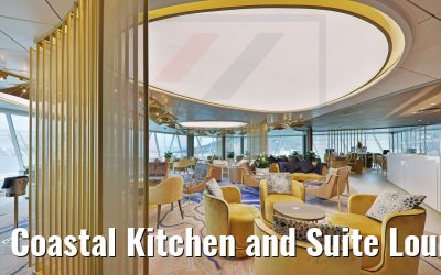 Coastal Kitchen and Suite Lounge Wonder of the Seas