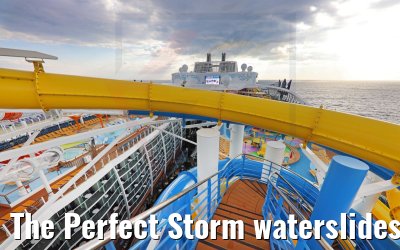 The Perfect Storm waterslides Wonder of the Seas