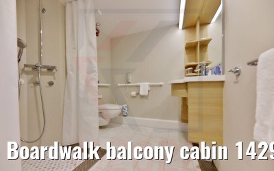 Boardwalk balcony cabin 14299 Cat. 1I Wonder of the Seas