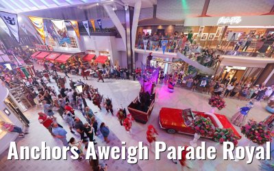 Anchors Aweigh Parade Royal Promenade Wonder of the Seas