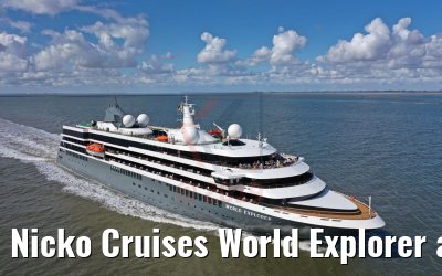 Nicko Cruises World Explorer auf der Elbe 07.09.2019