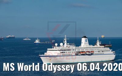 MS World Odyssey 06.04.2020 Teneriffa / M.Kokartis