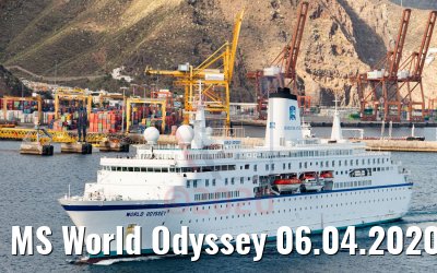 MS World Odyssey 06.04.2020 Teneriffa / M.Kokartis