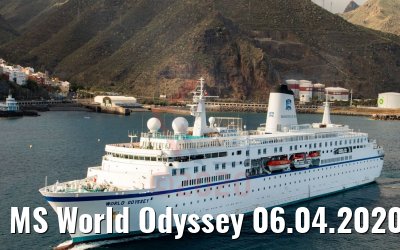 MS World Odyssey 06.04.2020 Teneriffa / M.Kokartis