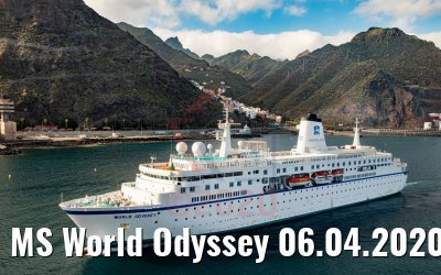 MS World Odyssey 06.04.2020 Teneriffa / M.Kokartis