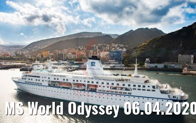 MS World Odyssey 06.04.2020 Teneriffa / M.Kokartis