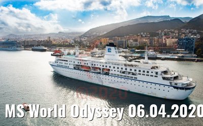 MS World Odyssey 06.04.2020 Teneriffa / M.Kokartis
