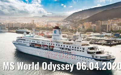MS World Odyssey 06.04.2020 Teneriffa / M.Kokartis