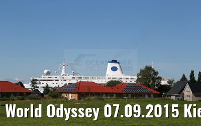 World Odyssey 07.09.2015 Kiel Canal transit