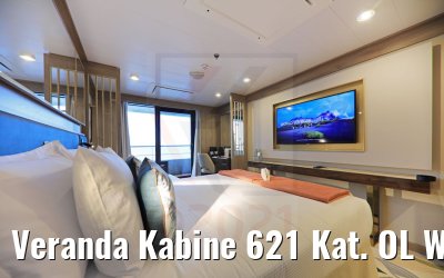 Veranda Kabine 621 Kat. OL World Voyager